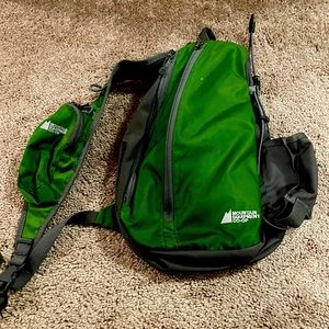 Mountain Equipment Coop over the should cross body bag